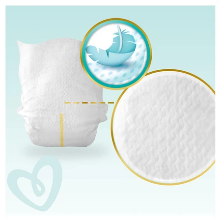 Підгузки Pampers Premium Care Midi Розмір 3 (6-10кг), 204 шт: ціни та характеристики