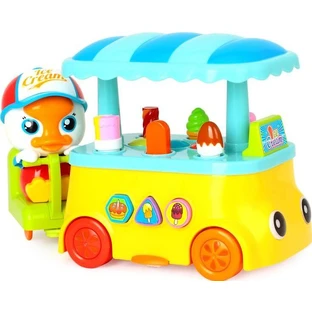 Развивающая игрушка Huile Toys Тележка с мороженым