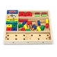 Розвиваюча іграшка Melissa&Doug Деревянный строительный конструктор