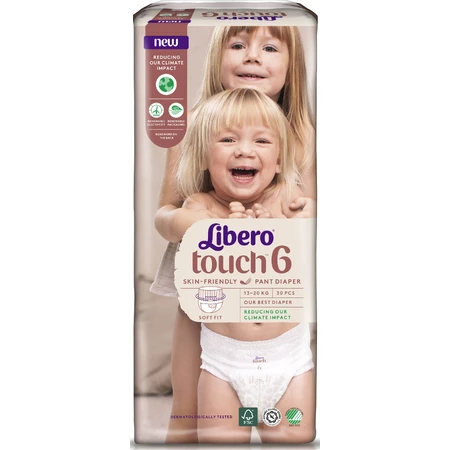 Підгузки Libero Touch 6 13-20 кг 30 шт: ціни та характеристики