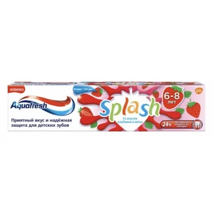 Дитяча зубна паста Aquafresh Splash (6-8 років) 50 мл
