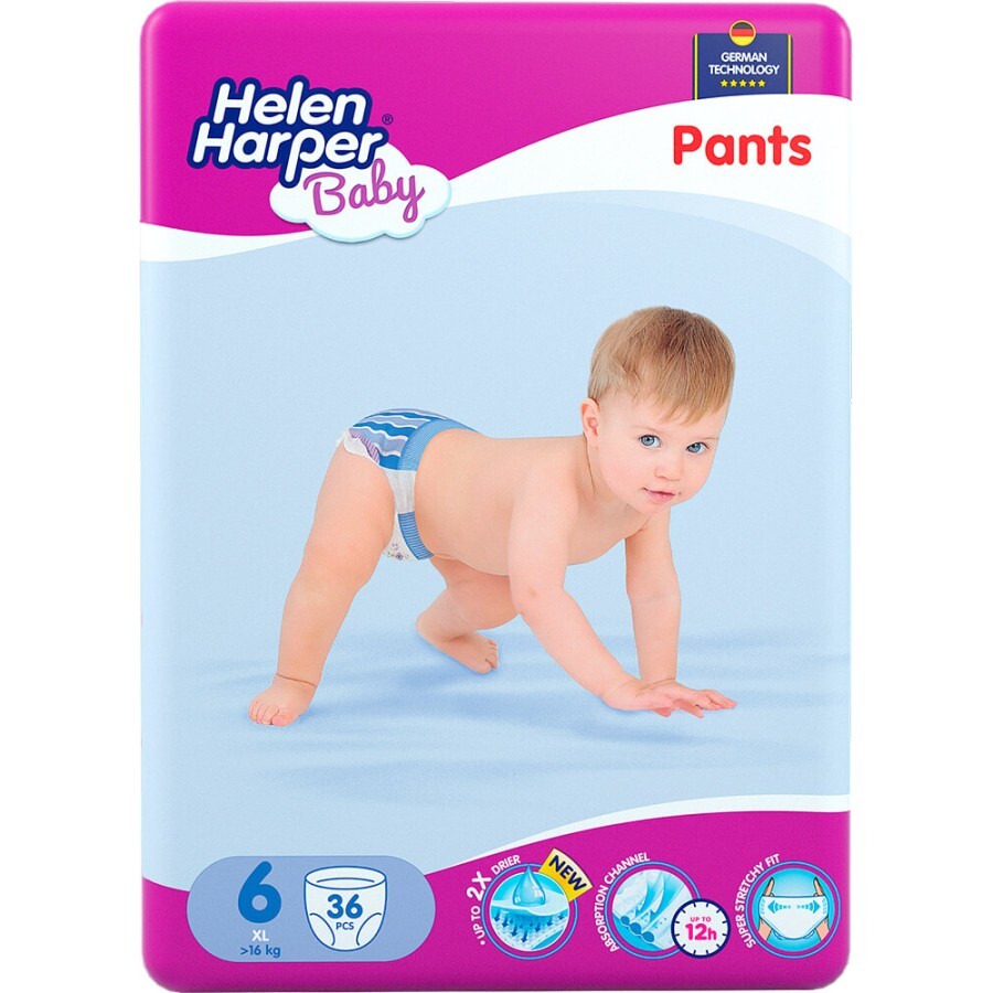 Подгузники Helen Harper Baby pants ХL 16+ кг 36 шт: цены и характеристики
