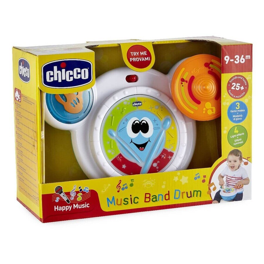 Розвиваюча іграшка Chicco Music Band Drum: ціни та характеристики