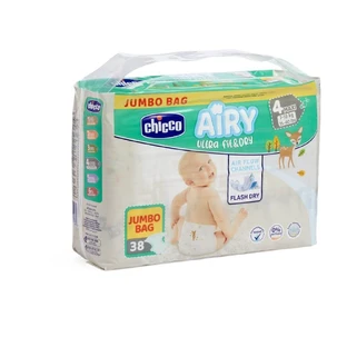 Підгузки Chicco Airy 4 L 7-18 кг 38 шт