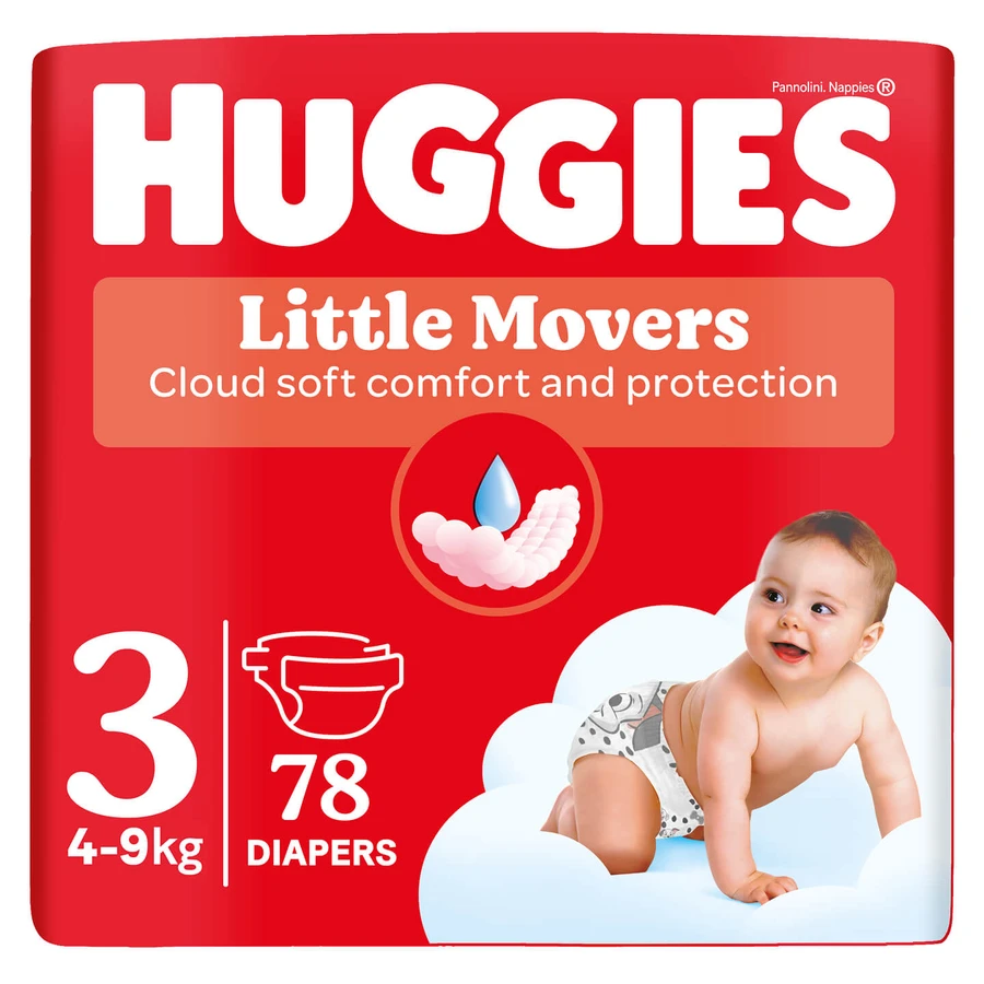 Підгузки Huggies Ultra Comfort 3 (5-9 кг) Mega 78 шт: ціни та характеристики