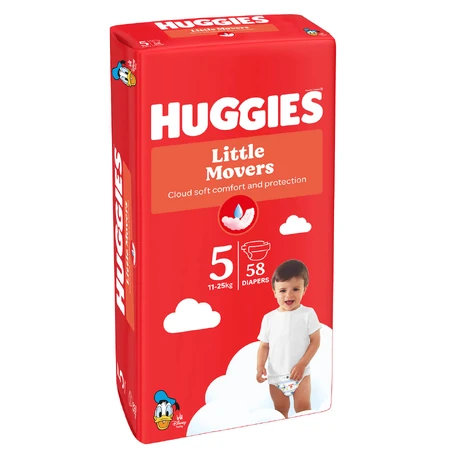 Підгузки Huggies Ultra Comfort 5 (12-22 кг) Mega 58 шт: ціни та характеристики