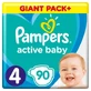 Подгузники Pampers Active Baby Maxi Размер 4 (9-14 кг), 90 шт