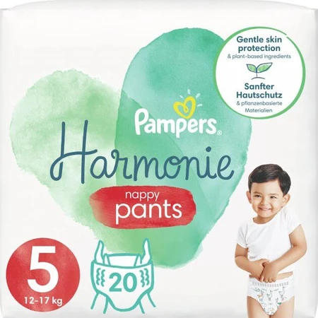 Подгузники Pampers трусики Harmonie Nappy Pants Размер 5 (11-16 кг) 20 шт: цены и характеристики