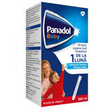 Панадол Бебі (Panadol Baby), 24 мг/мл флакон 100 мл, від 1 місяця, Gsk