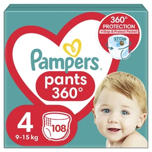 Подгузники Pampers трусики Maxi Pants Размер 4 (9-15 кг) 108 шт