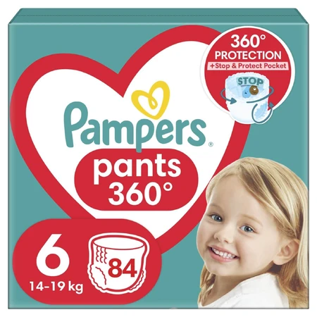 Підгузки Pampers трусики Pants Giant Розмір 6 (15+ кг) 84 шт: ціни та характеристики