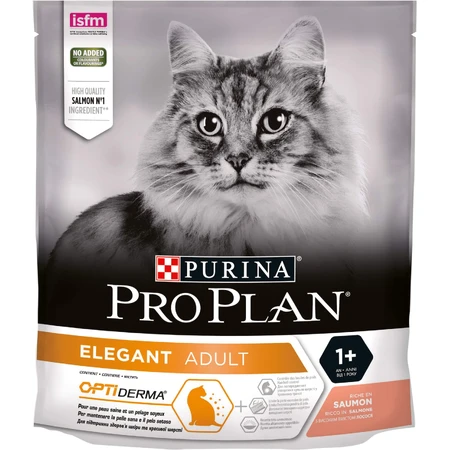 Сухий корм для кішок Purina Pro Plan Elegant з лососем 400 г: ціни та характеристики