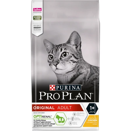 Сухий корм для кішок Purina Pro Plan Original Adult 1+ з куркою 1.5 кг: ціни та характеристики