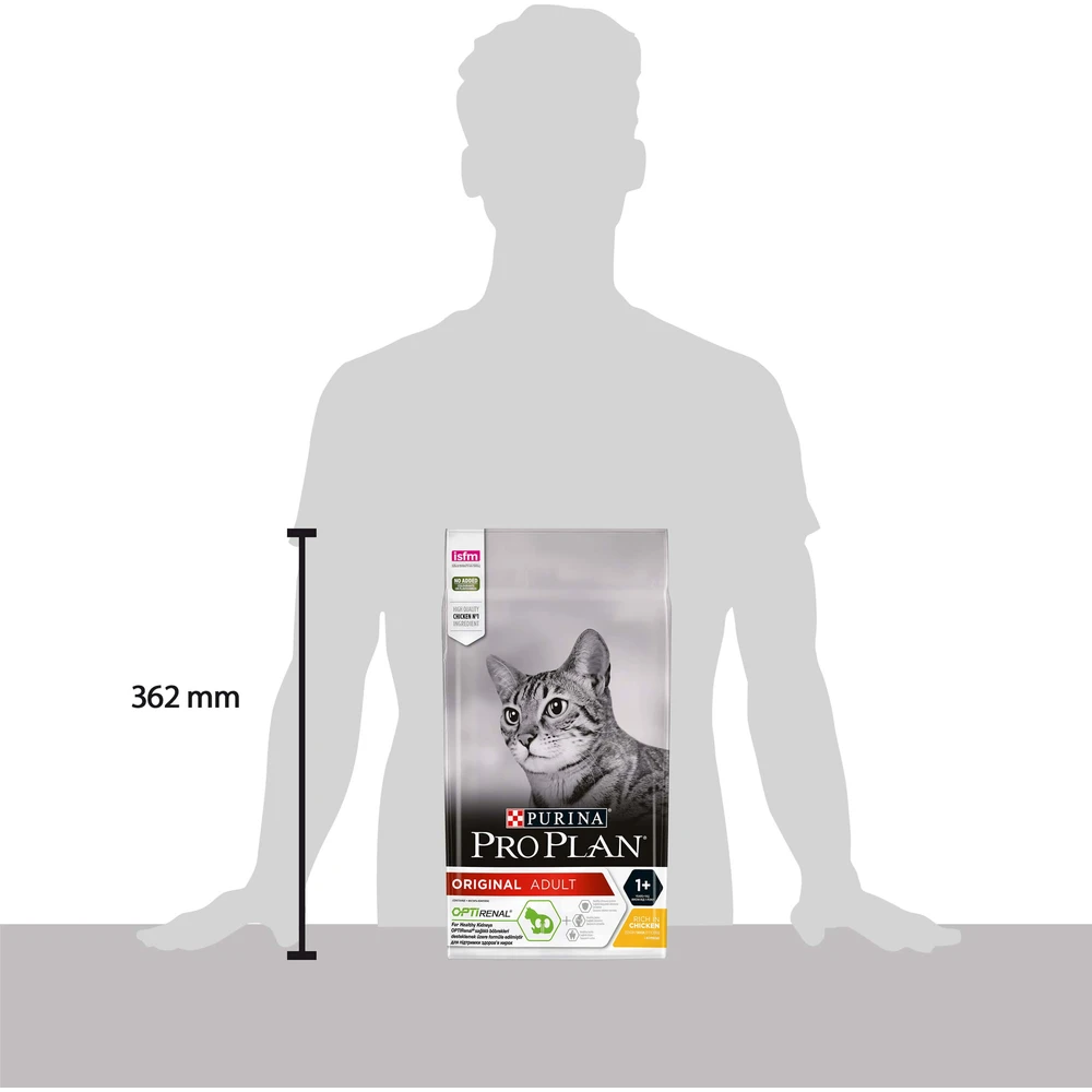 Сухий корм для кішок Purina Pro Plan Original Adult 1+ з куркою 1.5 кг: ціни та характеристики