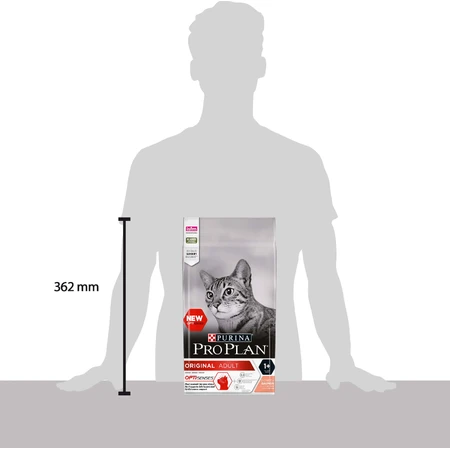 Сухой корм для кошек Purina Pro Plan Original Adult 1+ с лососем 1.5 кг: цены и характеристики