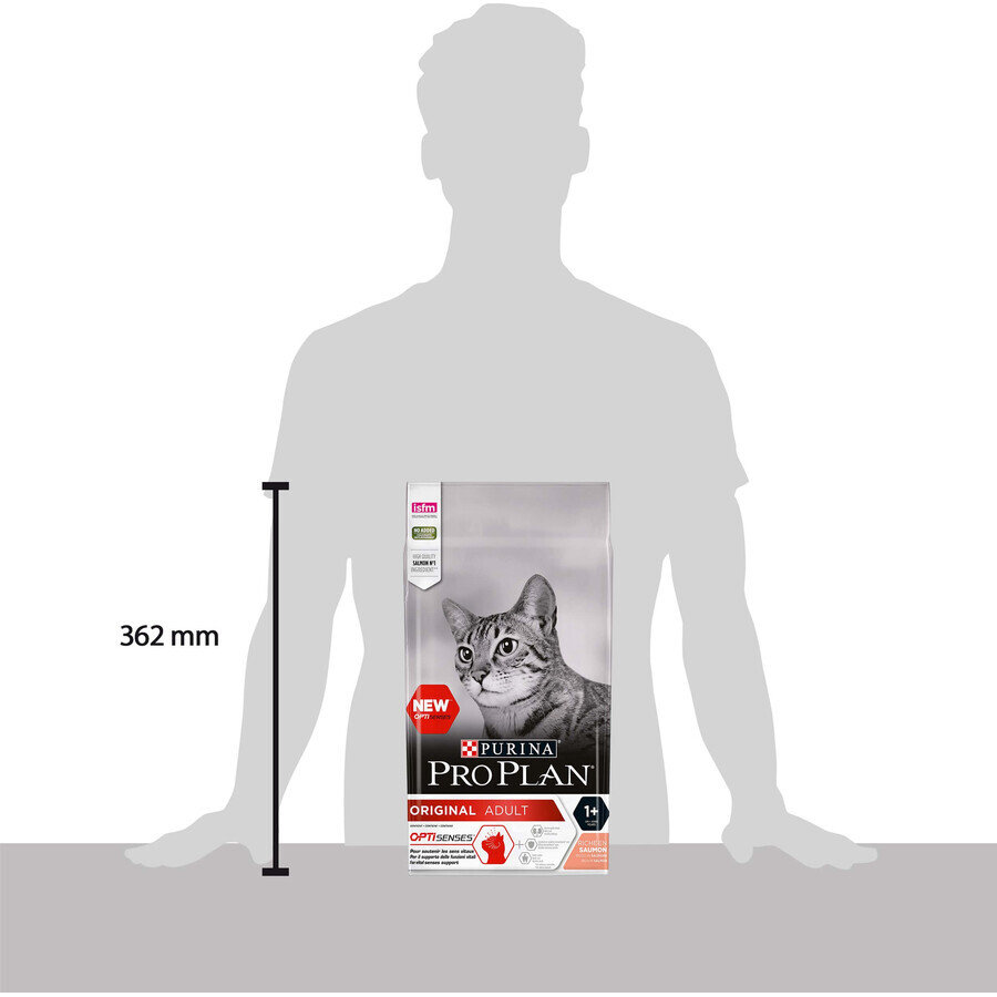 Сухий корм для кішок Purina Pro Plan Original Adult 1+ з лососем 1.5 кг: ціни та характеристики