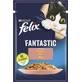 Влажный корм для кошек Purina Felix Fantastic с лососем в желе 85 г