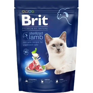 Сухий корм для кішок Brit Premium by Nature Cat Sterilized Lamb 800 г