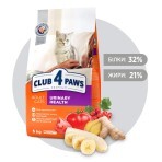 Сухий корм для кішок Club 4 Paws Преміум. Підтримка здоров'я сечовидільної системи 5 кг: ціни та характеристики