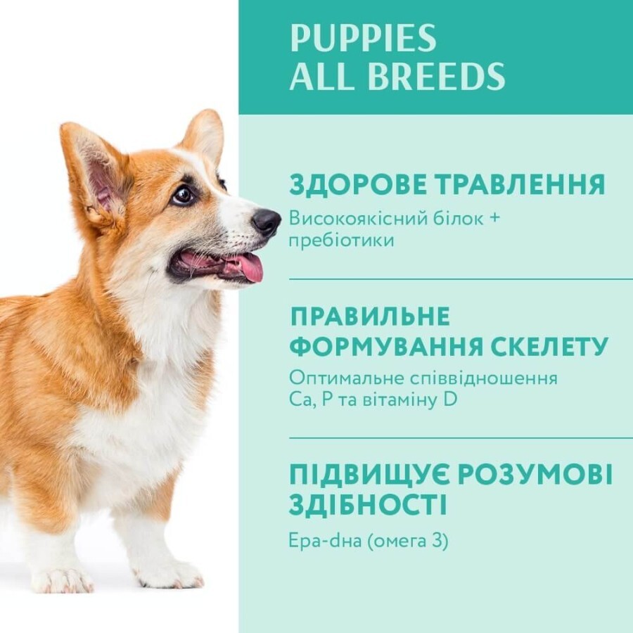 Сухий корм для собак Optimeal для цуценят всіх порід зі смаком індички 1.5 кг: ціни та характеристики
