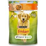 Влажный корм для собак Purina Friskies с курицей и морковью в соусе 100 г: цены и характеристики