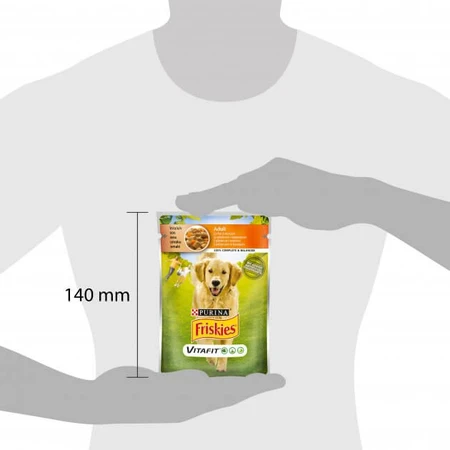 Влажный корм для собак Purina Friskies с курицей и морковью в соусе 100 г: цены и характеристики