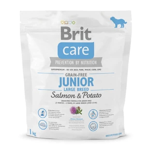 Сухий корм для собак Brit Care GF Junior Large Breed Salmon & Potato 1 кг