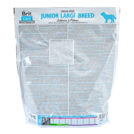 Сухий корм для собак Brit Care GF Junior Large Breed Salmon & Potato 1 кг: ціни та характеристики