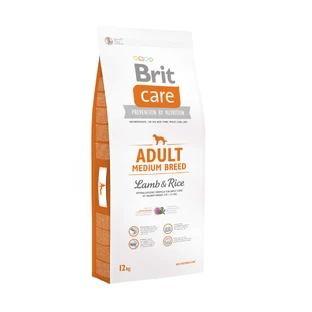 Сухий корм для собак Brit Care Adult Medium Breed Lamb and Rice 12 кг