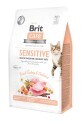 Сухой корм для кошек Brit Care Cat GF Sensitive HDigestion and Delicate Taste 400 г