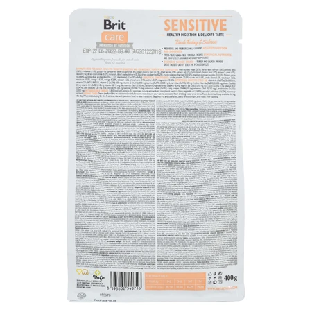 Сухий корм для кішок Brit Care Cat GF Sensitive HDigestion and Delicate Taste 400 г: ціни та характеристики
