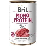 Консервы для собак Brit Mono Protein с говядиной 400 г