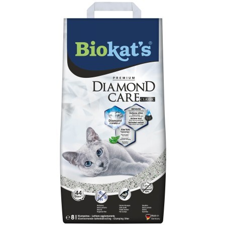 Наполнитель для туалета Biokat's DIAMOND CARE CLASSIC 8 л 