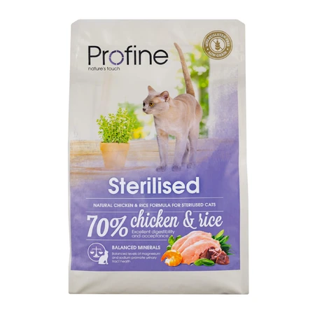 Сухий корм для кішок Profine Cat Sterilised з куркою і рисом 2 кг: ціни та характеристики