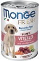 Консервы для собак Monge Dog FRESH Puppy телятина с овощами 400 г