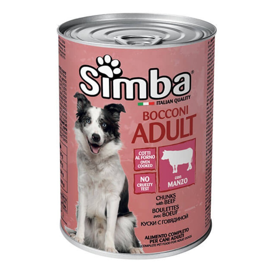 Консерви для собак Simba Dog Wet яловичина 415 г: ціни та характеристики