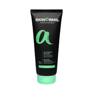 Гель для лица Skinormil Анти-акне очищающий для ежедневной гигиены комбинированной, жирной и склонной к угрям кожи 200 мл