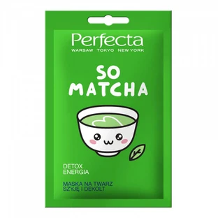 Маска для лица Perfecta Детокс и энергия с матчей 5 мл 2 шт