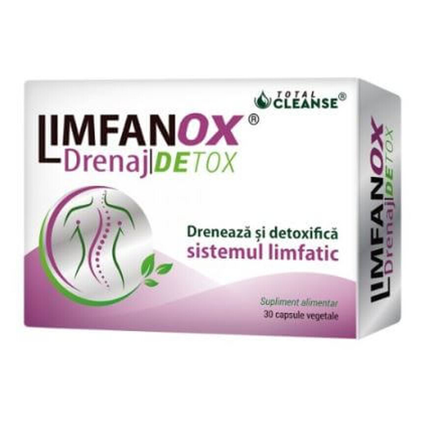 Limfanox Drenaj Detox Total Cleanse, 30 капсул, Космофарм: ціни та характеристики