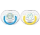 Пустушка силіконова Philips AVENT Fashion з 6-18 місяців для хлопчиків SCF180/27 2 шт