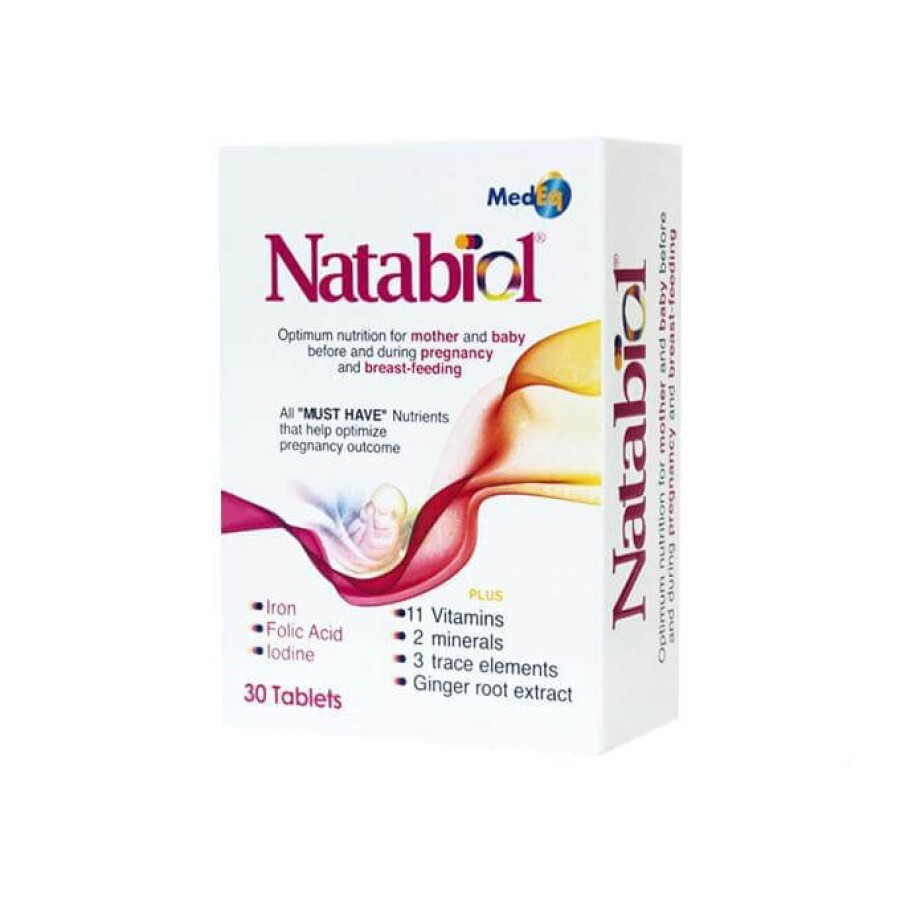 Натабиол витамины для беременных таблетки №30: цены и характеристики