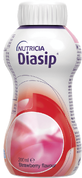Энтеральное питание Нутриция Диасип со вкусом клубники, 200 мл. Продукт для специальных медицинских целей для детей от 3 лет и взрослых