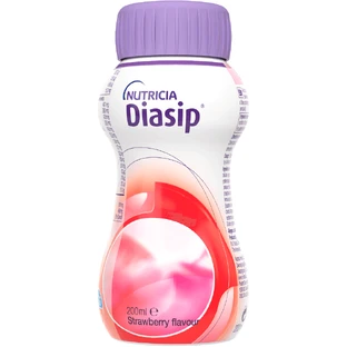 Ентеральне харчування Діасіп Nutricia Diasip Strawberry flavour з 3-х років зі смаком полуниці, 200 мл