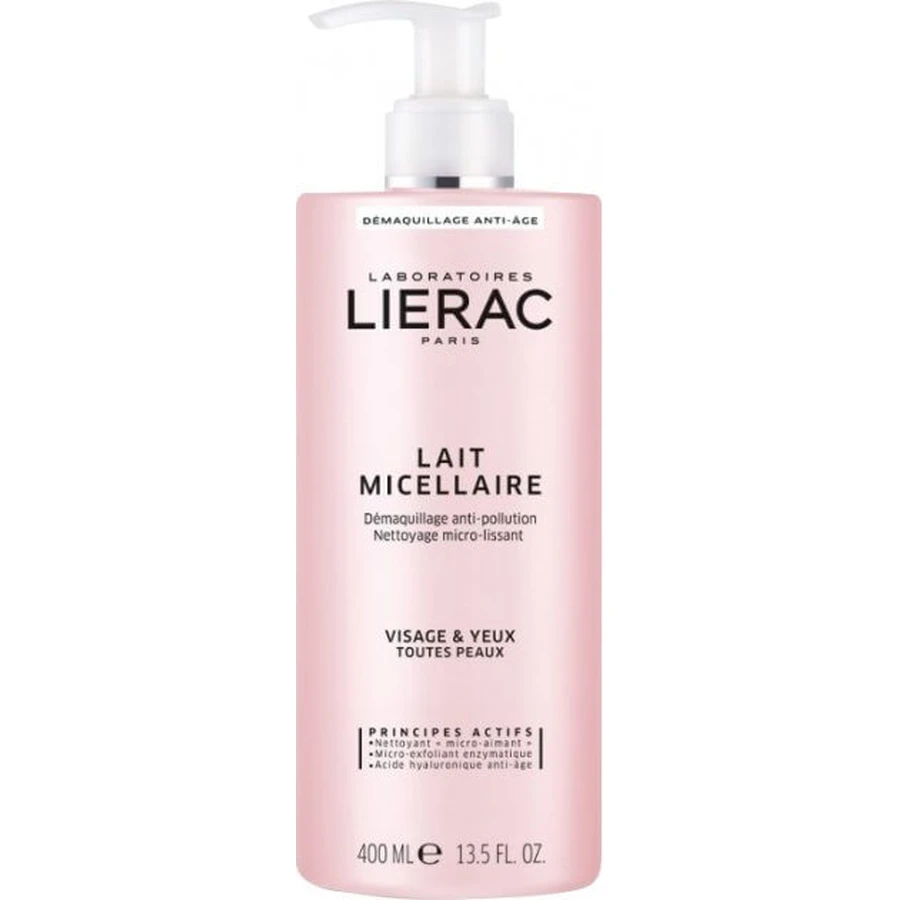 Очисне міцелярне молочко Lierac 400 мл: ціни та характеристики
