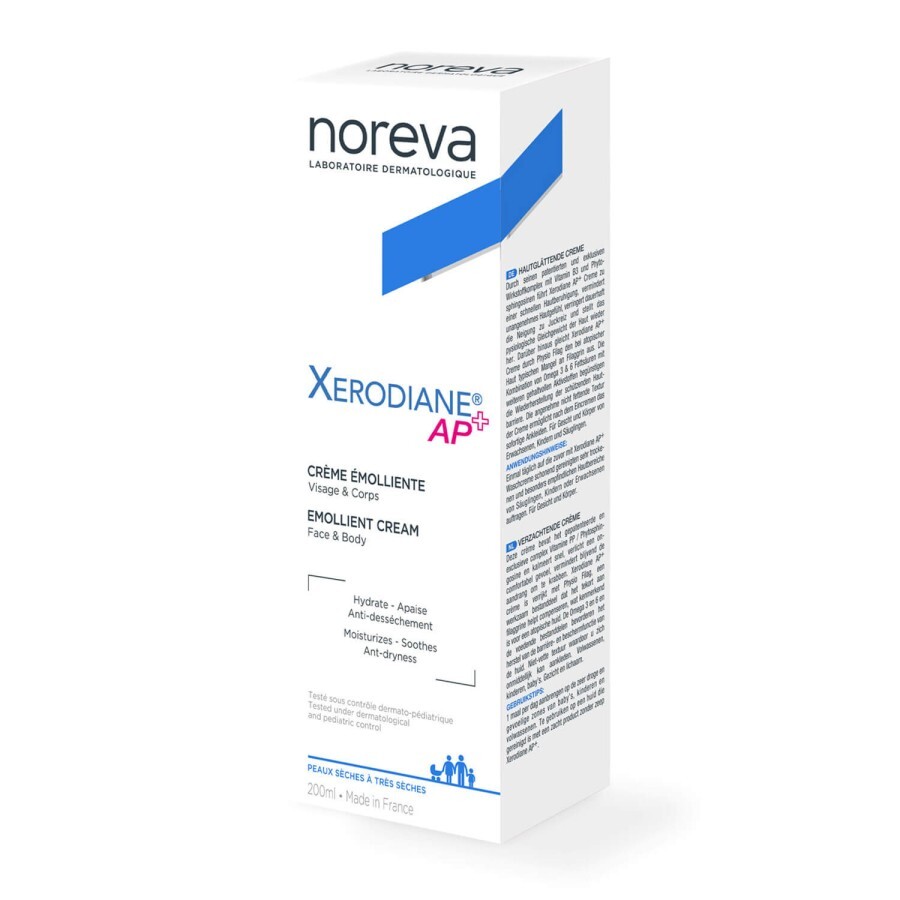 Крем-эмолиент для лица и тела Noreva Xerodiane AP+ смягчающий 200 мл: цены и характеристики