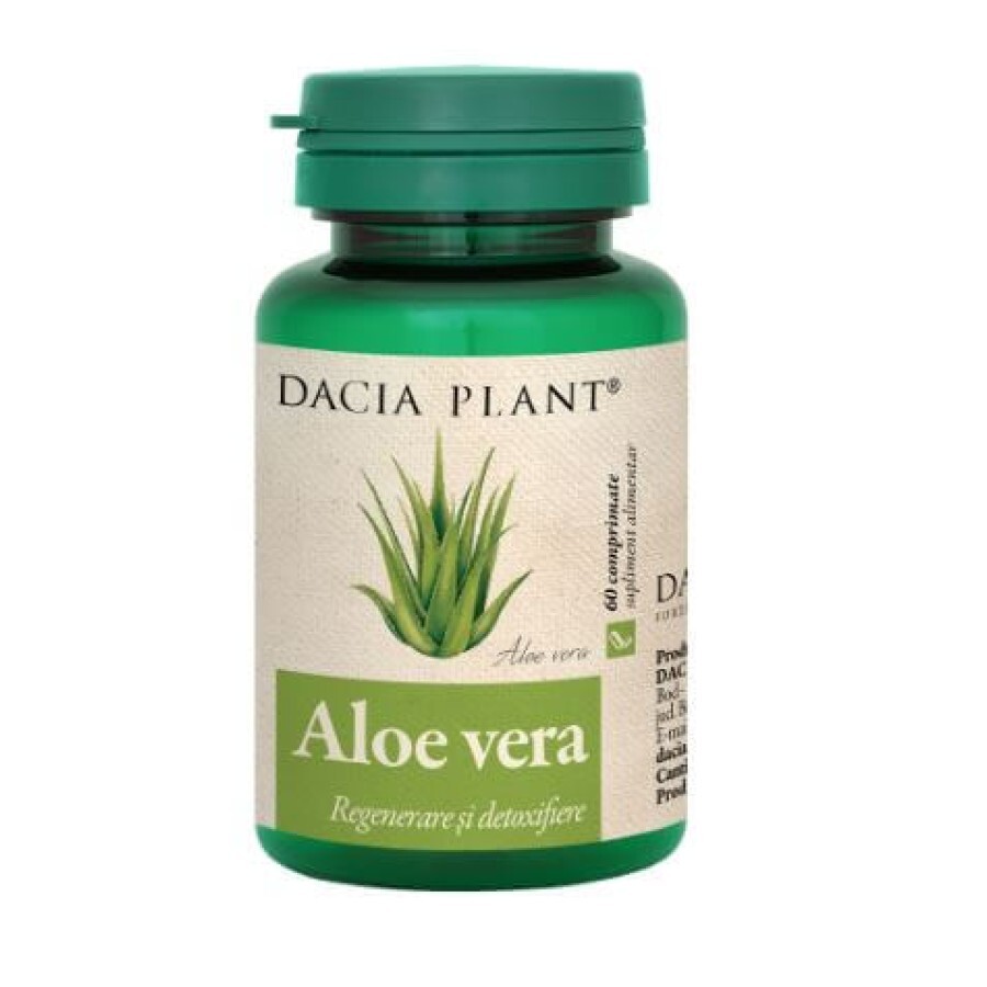 Алое Вера (Aloe Vera), 60 табл., Dacia Plant: ціни та характеристики
