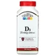 Вітамін D3 1000 МО, Vitamin D3, 21st Century, 500 таблеток
