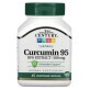 Куркумін 95, 500 мг, Curcumin 95, 21st Century, 45 вегетаріанських капсул