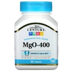 Магній, 400 мг, Magnesium, 21st Century, 90 таблеток: ціни та характеристики