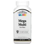 Мультивитамины для Мужчин, Mega Multi for Men, 21st Century, 90 таблеток: цены и характеристики